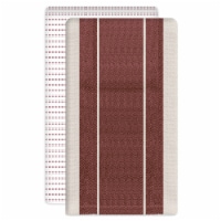 Dash of That Stripe Waffle & Dual Purpose Kitchen Towel Set - Red Perspective: Main