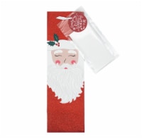 Holiday Home Wine Bag Vintage Santa Perspective: Main