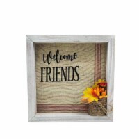 Holiday Home Welcome Friends Fall Wall Decor Perspective: Main