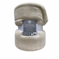 HD Designs Oversized Throw - Solid Tan Perspective: Main