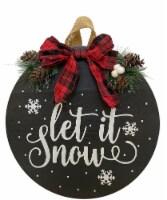 Holiday Home® Let It Snow Ornament Christmas Décor Perspective: Main