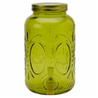 HD Designs Outdoors 4L Color Tinted Embossed Sun Tea Jar Perspective: Main