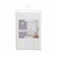 HD Designs Leona Sheer Window Panel - White Perspective: Main