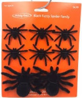 Holiday Home® Fuzzy Spider Family - Black Perspective: Main
