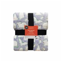 Holiday Home Halloween Friends GITD Throw Perspective: Main