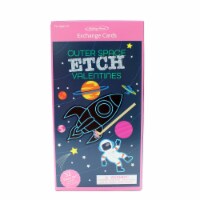 Holiday Home® Valentines Exchange Cards With Etch - Outer Space Perspective: Main