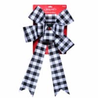 Plaid Black/White