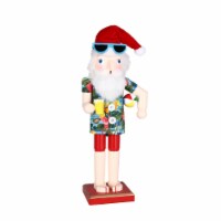 Holiday Home 14" Beach Santa Nutcracker Christmas Décor