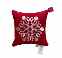 Holiday Home® Snowflake Decorative Pillow - Red Perspective: Main