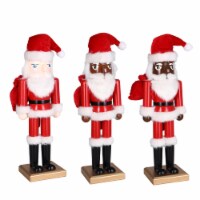 Holiday Home 14" Santa Claus Nutcracker Christmas Decor