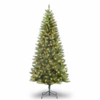 Holiday Home 7' Beaufort Fir Tree Christmas Decor - Clear Lights Perspective: Main