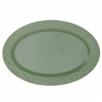 Sewing Down South Oval Serve Platter Perspective: Main