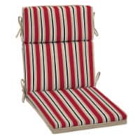 HD Designs Outdoor Back Seat Cushion - Surfboard Stripe Perspective: Main