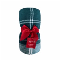 Holiday Home® Rolled Christmas Throw Blanket - Graces Plaid