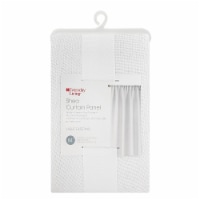 Everyday Living Shea Single Window Panel - White Perspective: Main