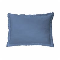 HD Designs Stonewash Cotton Decor Pillow - Blue