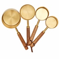 SDS for HD Designs 4 Piece Acacia & Brass Measuring Cups Perspective: Main