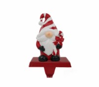 Holiday Home Candy Cane Gnome Stocking Holder Perspective: Main