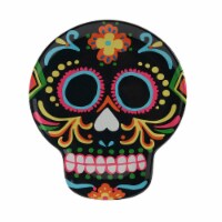 Holiday Home Day of the Dead Melamine Figural Appetizer Platter Perspective: Main