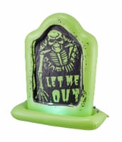 Holiday Home LED Inflatable Tombstone - Green Perspective: Main