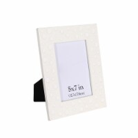 Holiday Home 5x7 Gray Wooden Photo Frame Perspective: Main