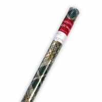 Holiday Home 30" Fancy Plaid Christmas Gift Wrap Perspective: Main