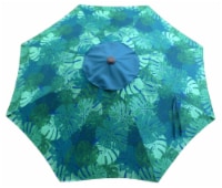 HD Designs Outdoors Tropical Leaves Market Umbrella Perspective: Main
