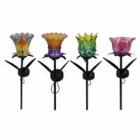 HD Designs Outdoors Solar Flower - Assorted