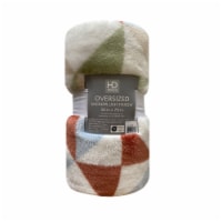 HD Designs® Oversized Throw Quilted Geo Perspective: Main