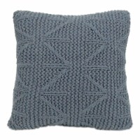 HD Designs Diamond Knit Decor Pillow - Blue