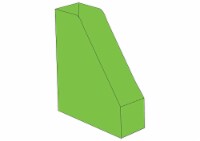 Office Works Magazine Holder - Light Green Perspective: Main
