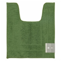 HD Designs Signature Contour Bath Mat - Dark Green Perspective: Main