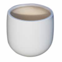 HDO Esprit White Planter Perspective: Main