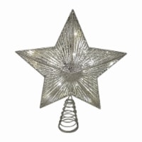 Holiday Home LED Tree Topper Star - Silver Perspective: Main