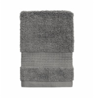 HD Signature Washcloth - Excalibur Grey Perspective: Main