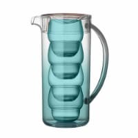 HD Outdoors Pitcher & Cups - Aqua Perspective: Main