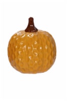 Holiday Home Yellow Ceramic Pumpkin Perspective: Main