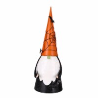 Holiday Home Metal Spider Web Gnome Halloween Decor Perspective: Main