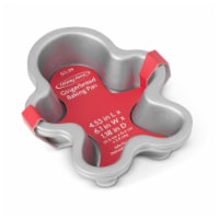 Holiday Home Metal Mini Bakeware Pans - Gingerbread Perspective: Main
