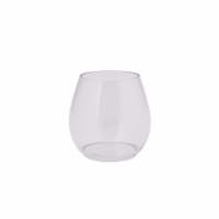 HD Designs Outdoors Summer Clear Stemless Wine Glass