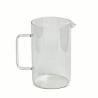 Dash of That Clear Glass Square Handle Pitcher Perspective: Main