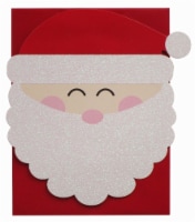Holiday Home Santa Shape Holiday Gift Bag Perspective: Main