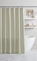 HD Design Shep Polyester Fabric Shower Curtain  - Green Perspective: Main