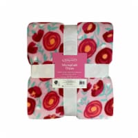 Holiday Home Valentine's® Roses Throw Pillow Perspective: Main