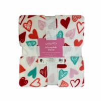 Holiday Home Valentine's® Hearts Throw Pillow Perspective: Main