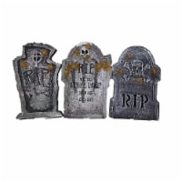 Holiday Home® 22" RIP Halloween Lighted Tombstone Decoration Perspective: Main