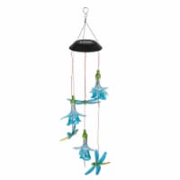 HD Designs Outdoors 27in Solar Fiber Optic Mobile Dragonfly Perspective: Main