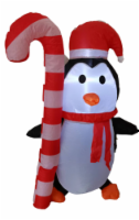 Holiday Home 4' Airblown Penguin Christmas Decoration