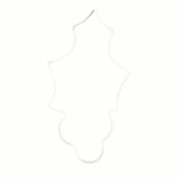 Holiday Home Holly Leaf Cookie Cutter Perspective: Main