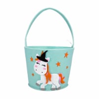 Holiday Home Unicorn Felt Treat Halloween Bucket